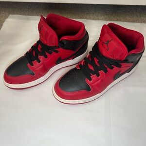 RED KIDS JORDANS